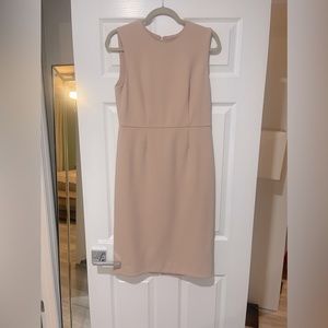 Light pink sleeveless Ann Taylor dress